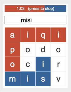 Catena word game