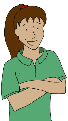 Lucia character illustration