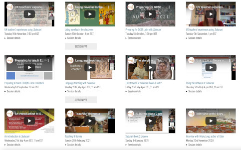 Online training video